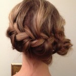 French Braided Bun  Hair style