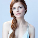 Simple Braid With Poof Hairstyle, fishtail