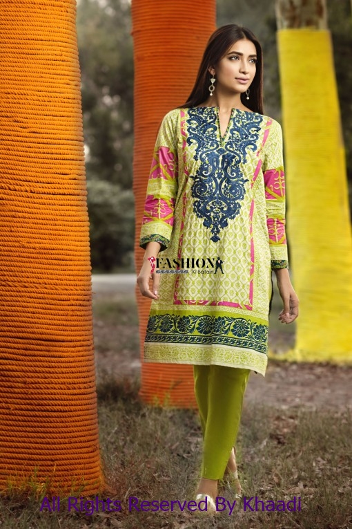 Khaadi Cambric Autumn Collection 2015 - Fashion Ki Batain