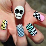 Funky Party Girly Nail Art – Nail Art Guide