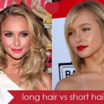 hairs style – long hair vs short hair – celebrities in long hairs and short hairs – hair Styles