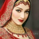 red dress bride – eastern bridal makeup tip – western bridal makeup tip