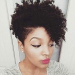 natural haircut style for black women