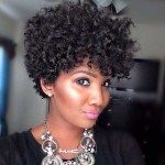 natural haircut style for black women