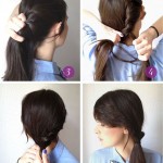 Twist hairstyle for flat hair