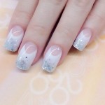 Over The Moon Lunular Style Nail Art white-nail-art-38