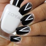 Trendy Triangles nail art design maxresdefault (1)