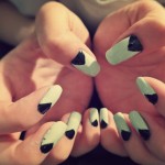 Trendy Triangles nail art design maxresdefault