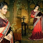 Sari Draping Styles for slim looks