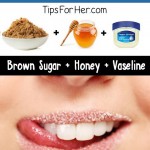 scrub for attractive lips