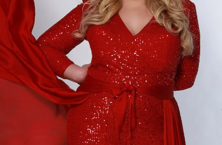 plus size red jumpsuit